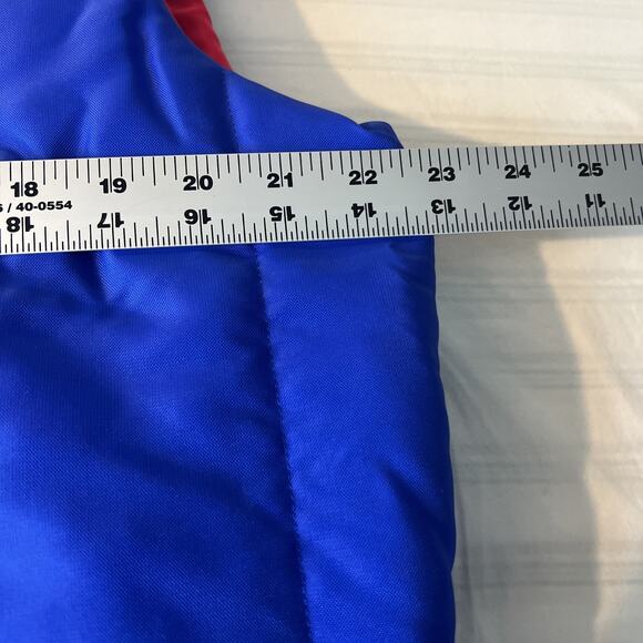 Vintage Avon Sportswear Mens Patched Nylon Zip Up Vest Size Large Retro Outdoor - Picture 9 of 10